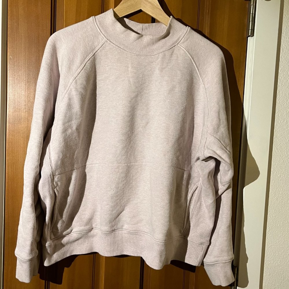 YMC Touche mock neck pocket cotton sweatshirt M/L - Picture 2 of 8
